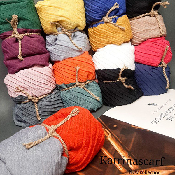 شال پلیسه ای کاترینا