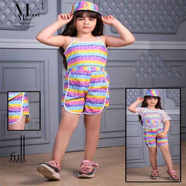 تاپ و شورتک دخترانه کوثر