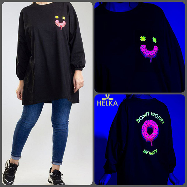 تیشرت لانگ زنانه هلکا