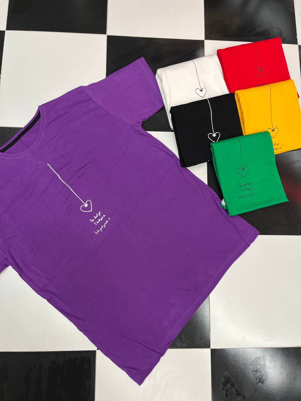 تیشرت پنبه قلبی ترافیک