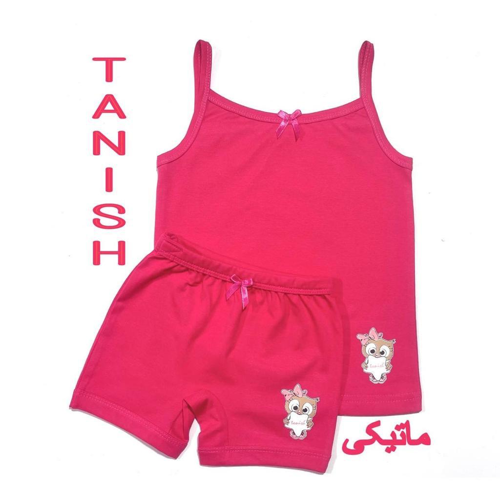 ست رکابی و شورت دخترانه تانیش ست رکابی و شورت دخترانه تانیش