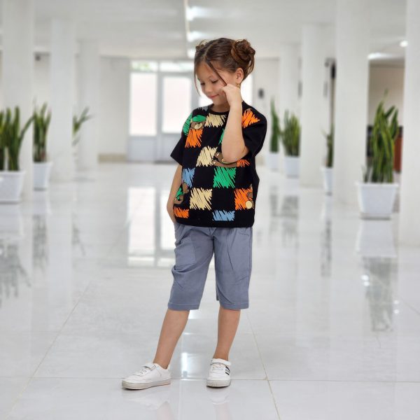 تیشرت شلوارک اسپورت بچگانه لوناپوش