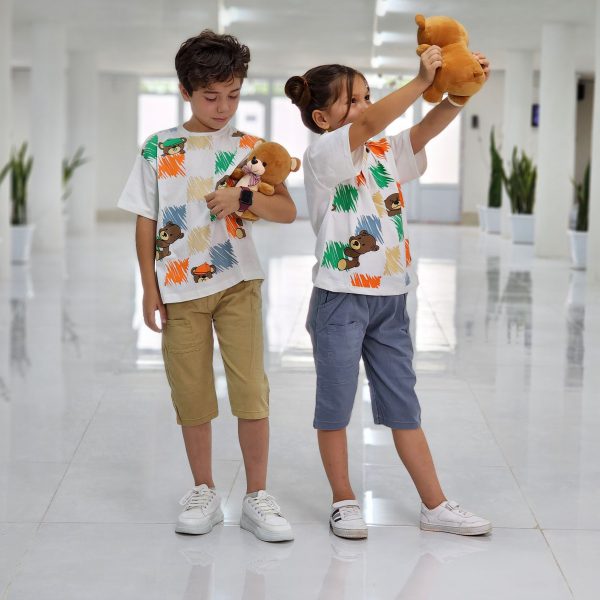 تیشرت شلوارک اسپورت بچگانه لوناپوش