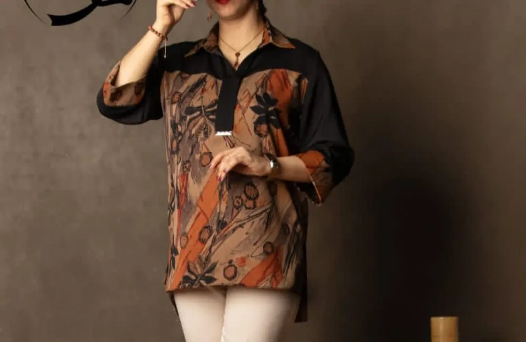 شومیز طرحدار زنانه