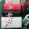 کیف پول زنانه چرم گلدوزی