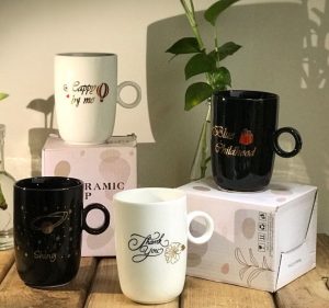 ماگ طلا کوب تک جعبه
