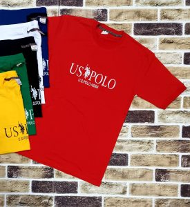 تیشرت مردانه یقه گرد مارک us polo