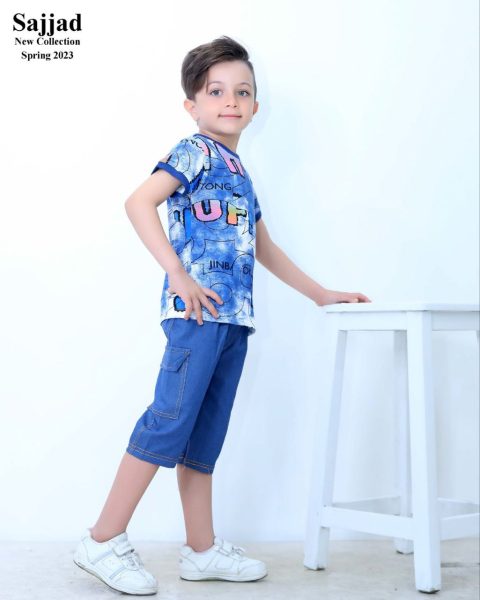 تی شرت شلوارک پسرانه