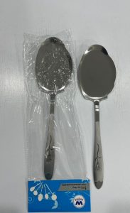 کفگیر طرح گل میخک