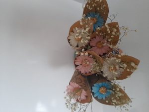 شاخه گل شمع بابونه