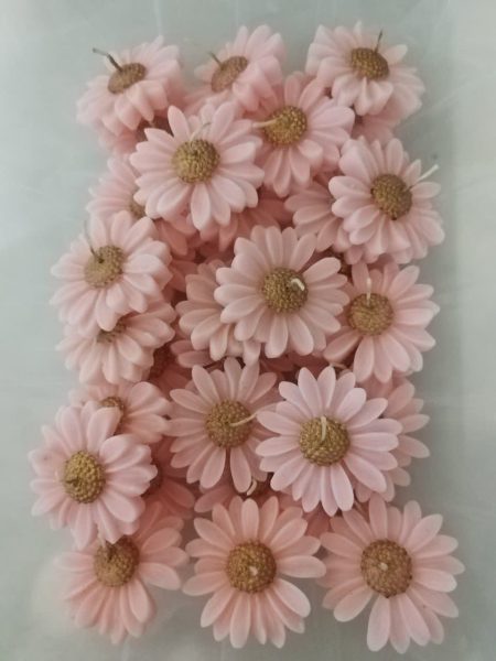 شمع مدل گل بابونه