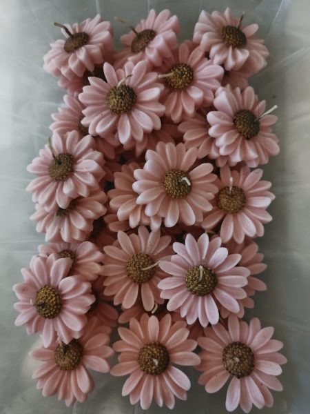 شمع مدل گل بابونه