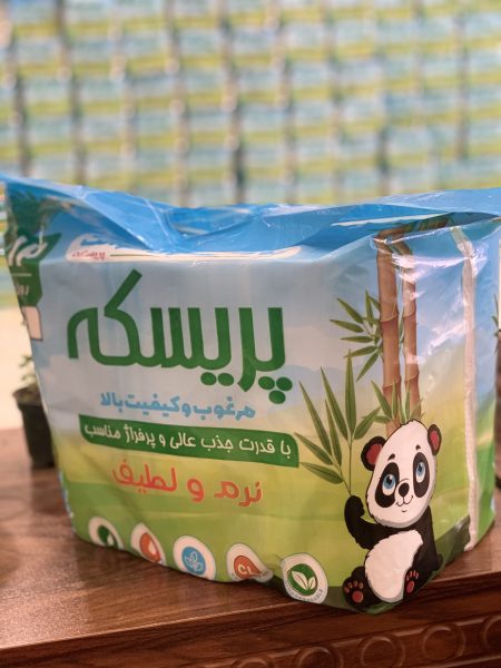 دستمال توالت ١٢ قلو پريسكه