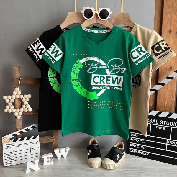 تیشرت پسرانه اسپرت crew