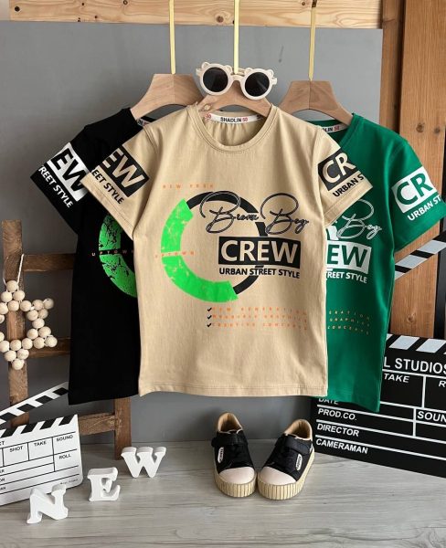 تیشرت پسرانه اسپرت crew