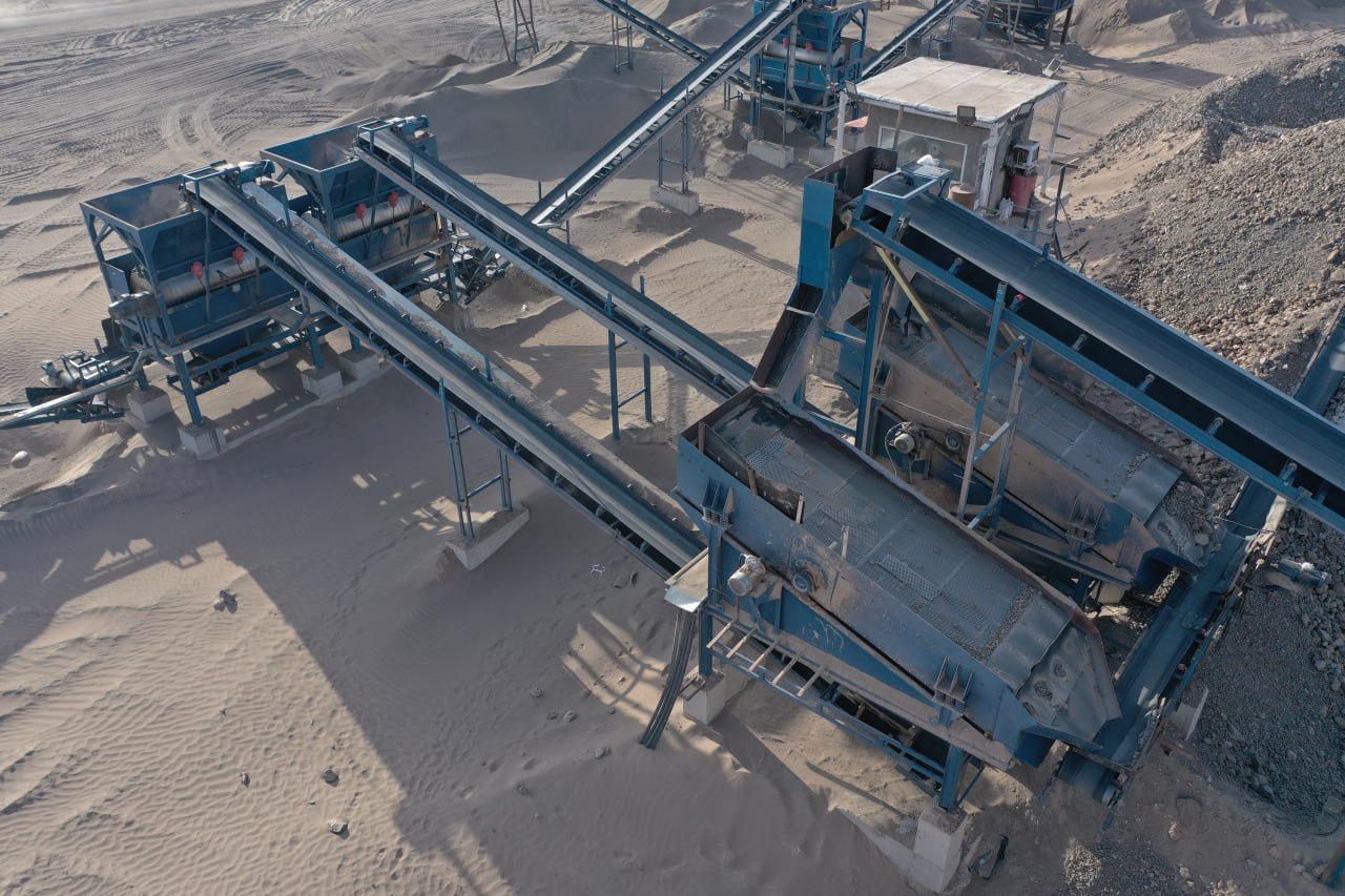 دستگاه سرند خطی Horizontal Vibrating Screen