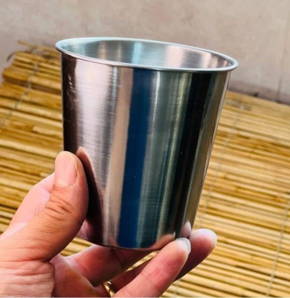 لیوان آب خوری استیل