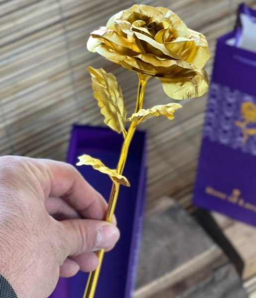 گل رز طلایی