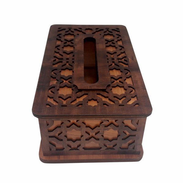 جعبه دستمال کاغذی چوبی