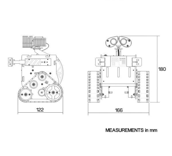 کیت ساختنی ربات wall_E