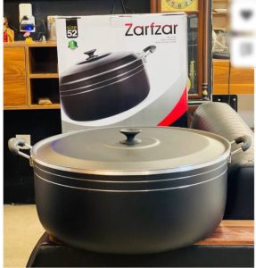 قابلمه روکش گرانیت ظرف زر