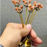 قاشق شربت خوری طرح دونات