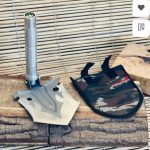 بیلچه و کلنگ تاشو طبیعت گردی