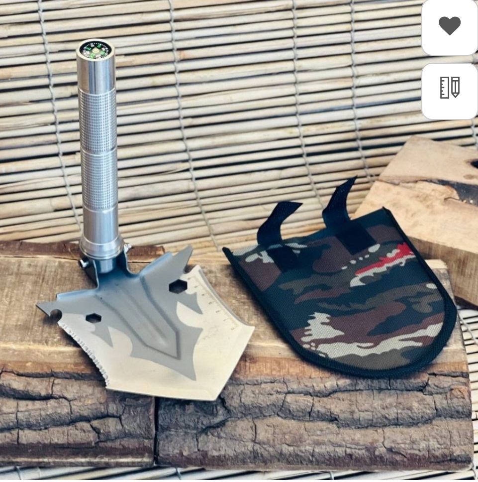 بیلچه و کلنگ تاشو طبیعت گردی