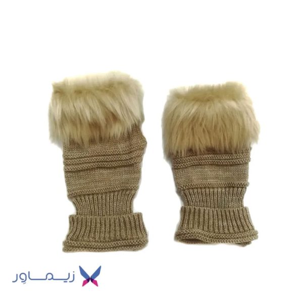 ساق دست بافتنی زنانه خزدار
