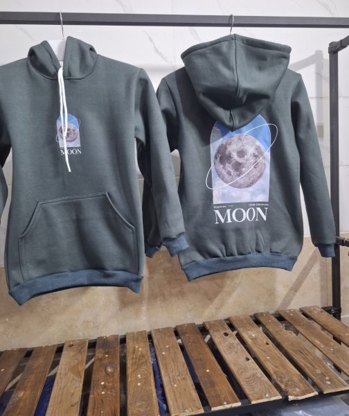 هودی اسپورت با چاپ moon