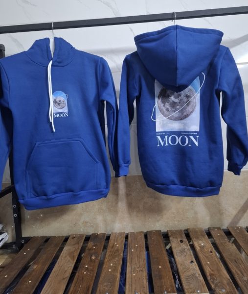 هودی اسپورت با چاپ moon