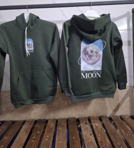 هودی اسپورت با چاپ moon