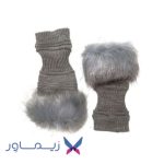 ساق دست بافتنی زنانه خزدار