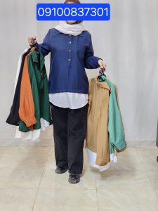 شومیز پیراهنی کرسپو