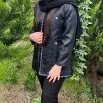 کت ژاکارد زنانه مدل ترنج