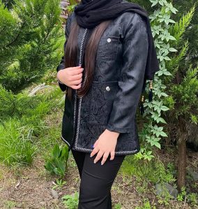 کت ژاکارد زنانه مدل ترنج