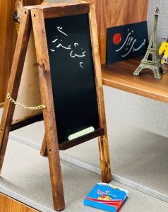 تخته سیاه رومیزی مدل چهارپایه