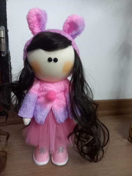 عروسک روسی دختر تل خرگوشی