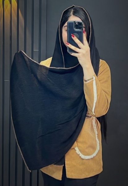 شال برشکا حاشیه خز
