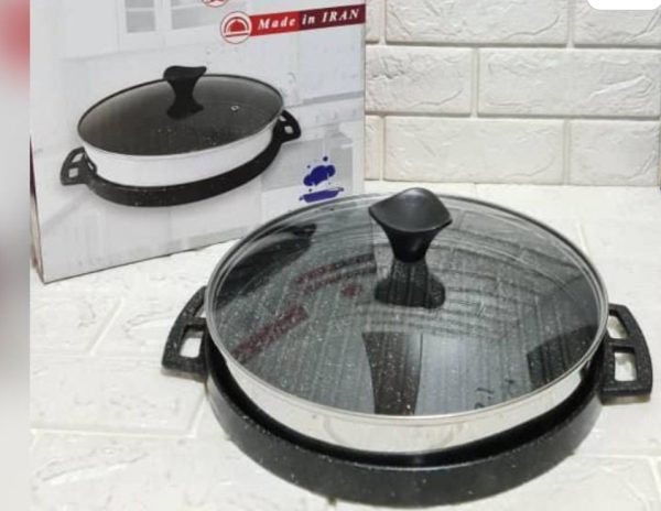 تابه گریل سایز ۲۸ درب دار