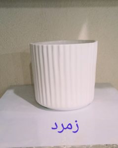 گلدان سرامیکی زمرد