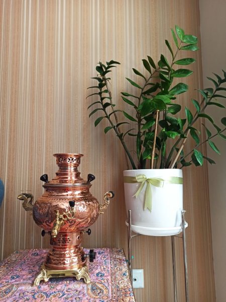 سماور مسی گازی و ذغالی