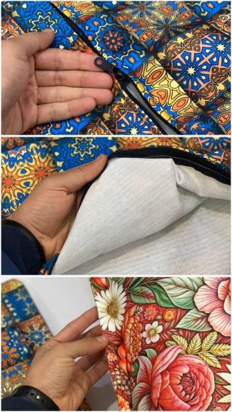 روبالشتی مخمل پورشه ۳ بعدی لمینت دار