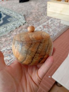 قندان چوبی