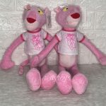 عروسک پلنگ صورتی