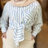 شومیز راه راه پری
