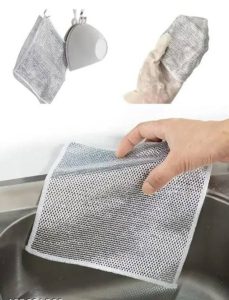 دستمال اسکاج دار دو لایه