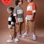 ست تیشرت و شلوارک پسرانه رینگی