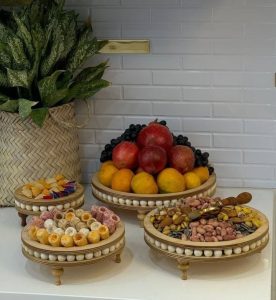 سرویس سه عددی سینی رایزر مهره دار گرد