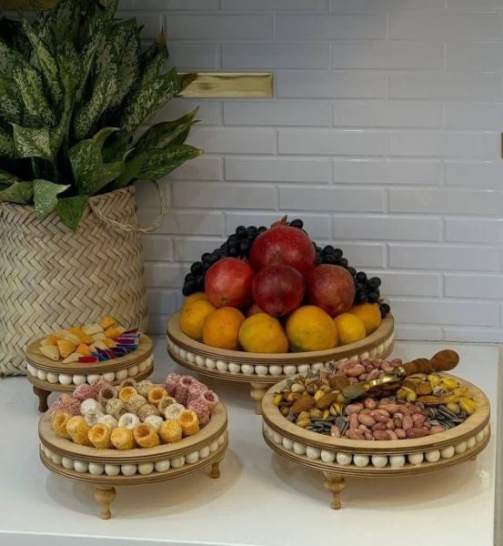 سرویس سه عددی سینی رایزر مهره دار گرد سرویس سه عددی سینی رایزر مهره دار گرد